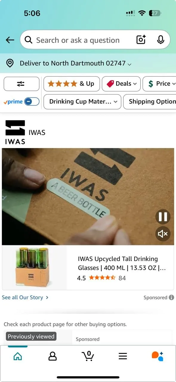 IWAS mobile screenshot