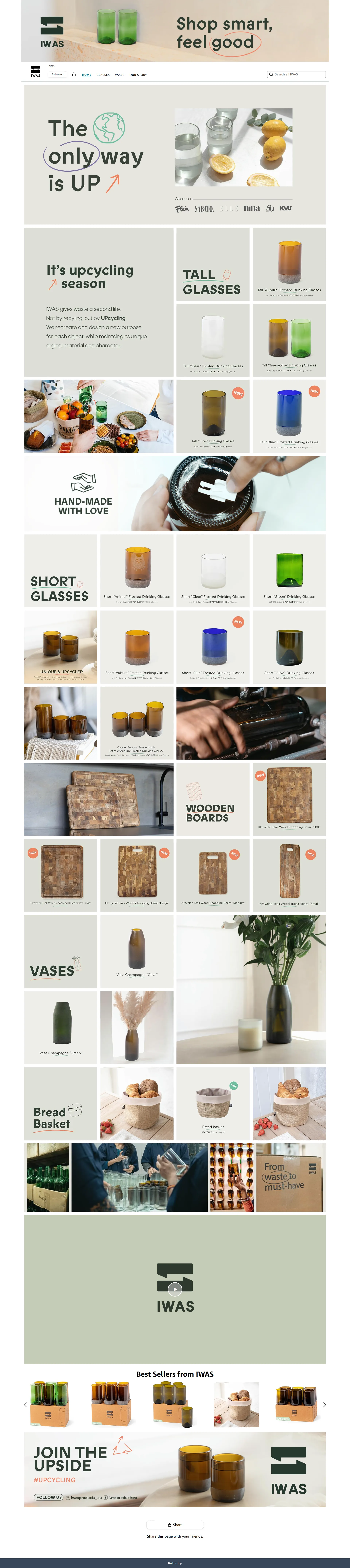 IWAS Storefront Page